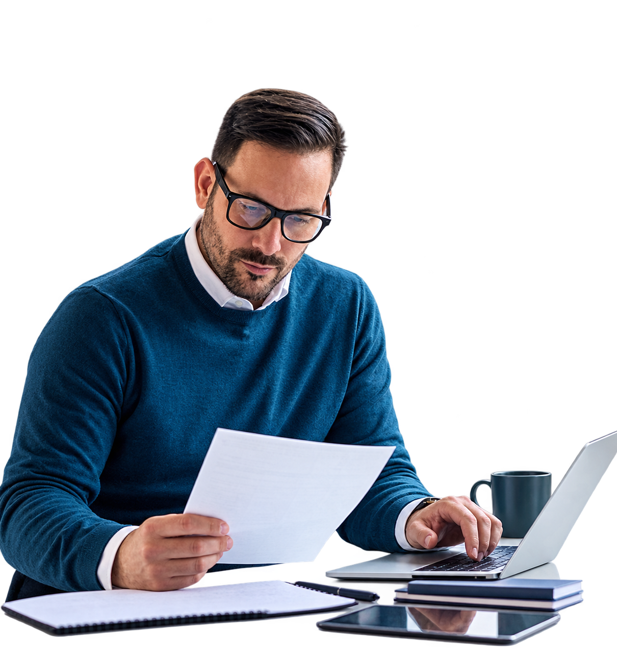 Student Studying