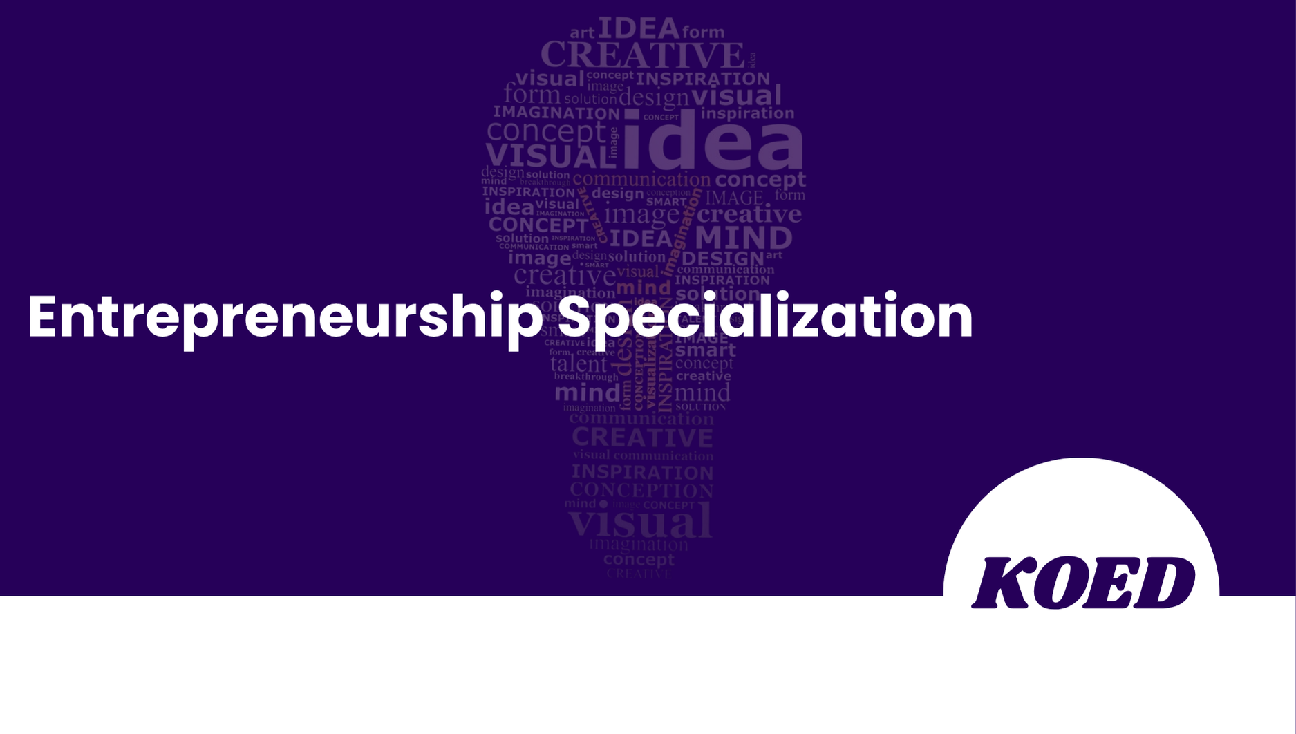 Entrepreneurship Specialization